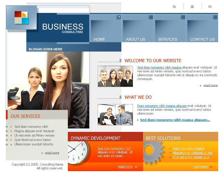 Business Website